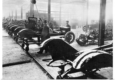 Automobile Manufacturing, assembly line