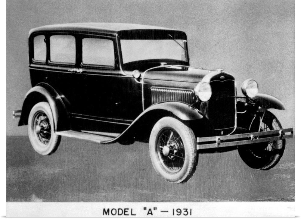 AUTOMOBILE: MODEL A FORD, 1931.