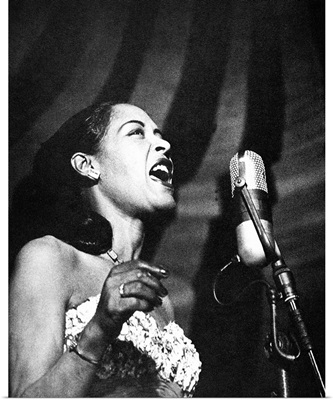 Billie Holiday (1915-1959), American jazz singer