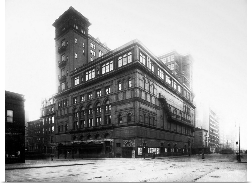 The concert hall on West 57th Street and 7th Avenue in New York City, c1910-1915.