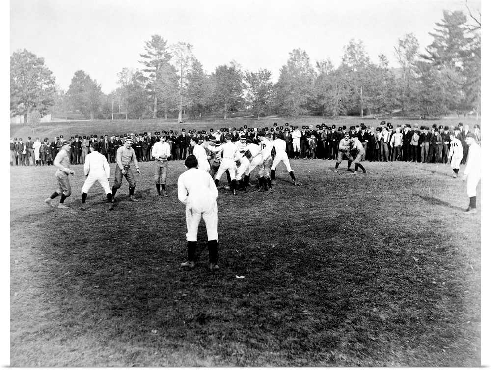 Cornell vs. Rochester, 1889. Photographed by Seneca Ray Stoddard.