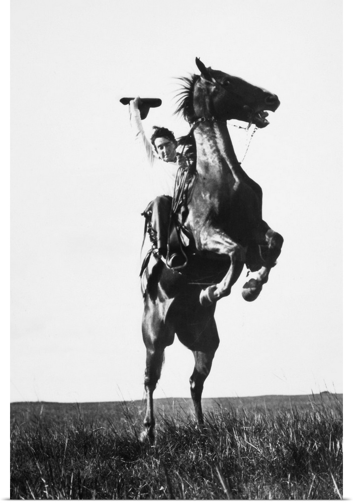 Cowboys, 1909. Photograph, 1909, By Erwin Evans Smith (1886-1947).
