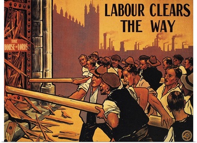 England: Labour Poster