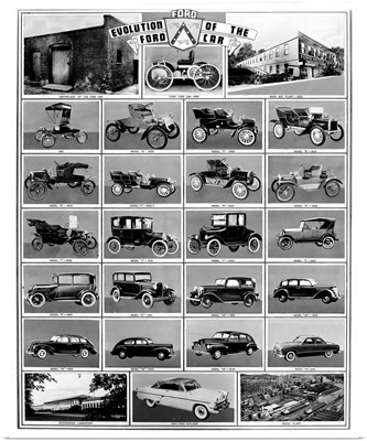 Ford Automobiles, Evolution of the Ford Car