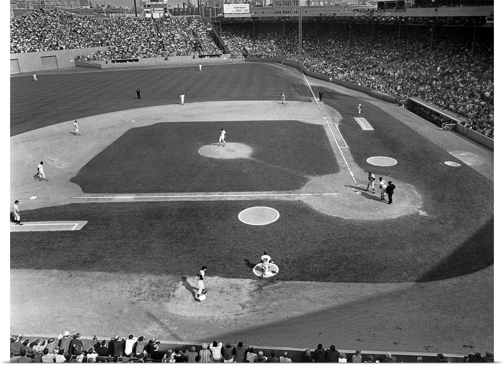 Game between the Boston Red Sox (in the field) and the Minnesota Twins at Fenway Park in Boston, Massachusetts, on the las...