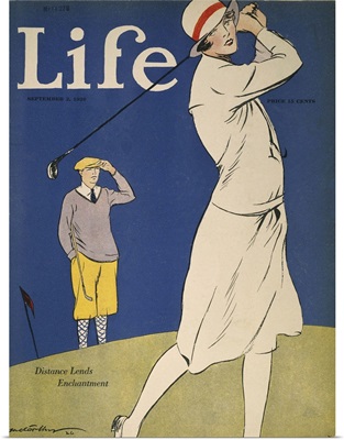 Golfing: Magazine Cover