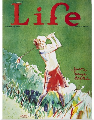 Golfing: Magazine Cover, Life Magazine