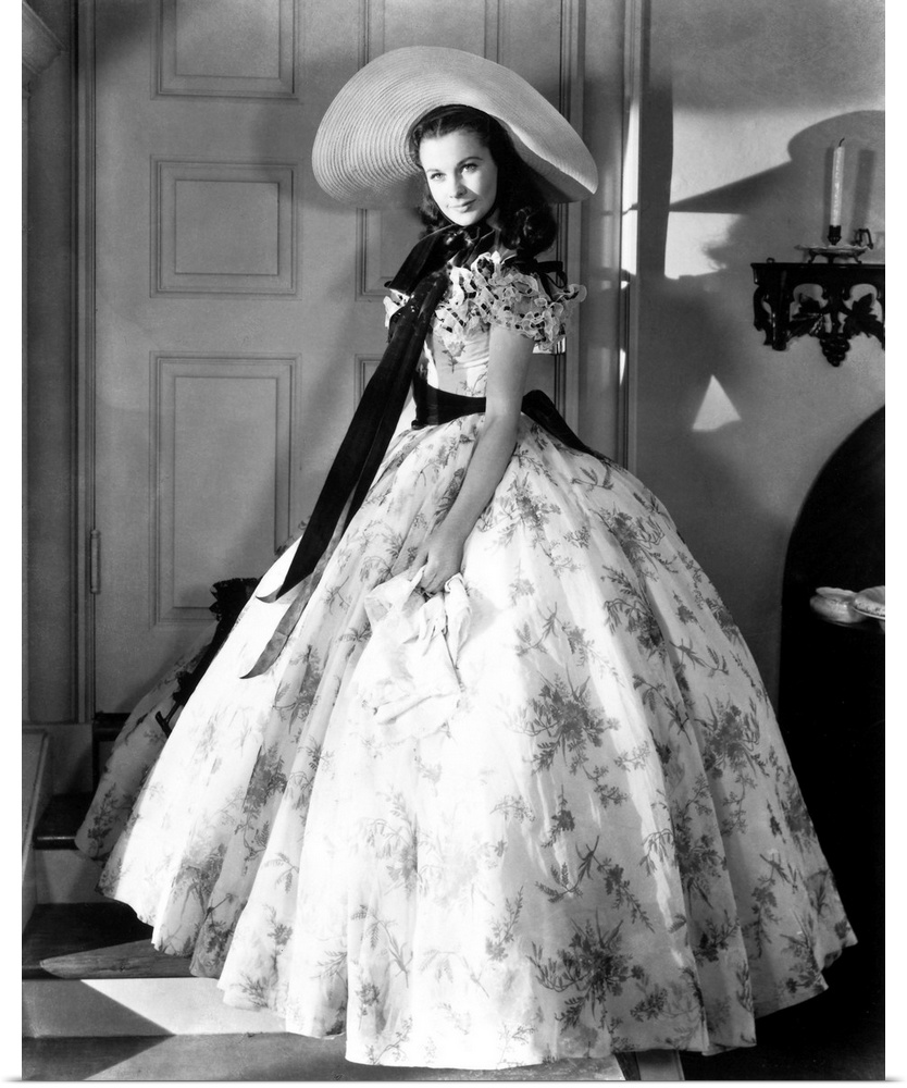 Vivien Leigh as Scarlett O'Hara in a still from the film 'Gone With The Wind,' 1939.