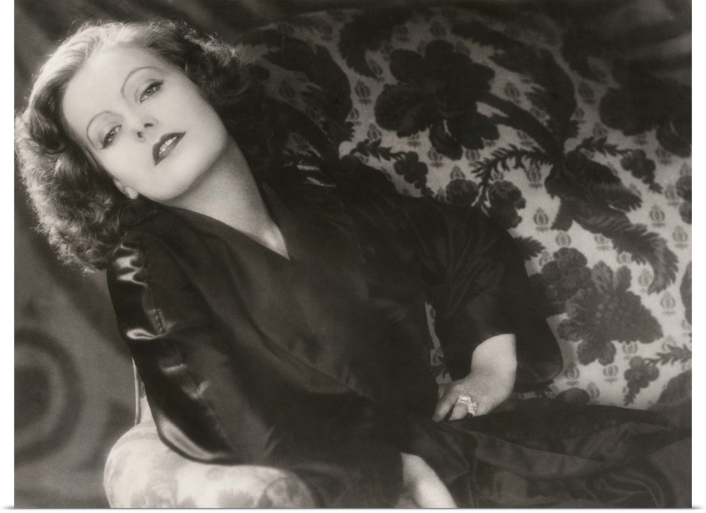 N?e Greta Louisa Gustafsson. Swedish-born American film actress. Photograph, c1930.