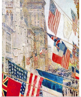 Hassam: Allies Day, May 1917