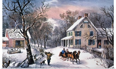 Homestead Winter, 1868