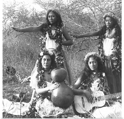 Hula Dancers, c1905