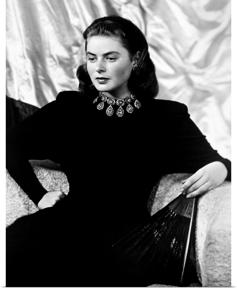 Swedish actress. Photographed in 1946.