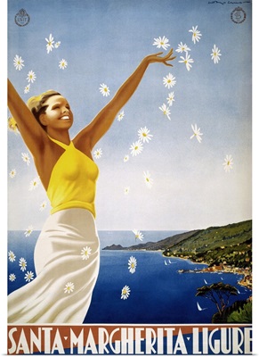 Italian Travel Poster, 1951