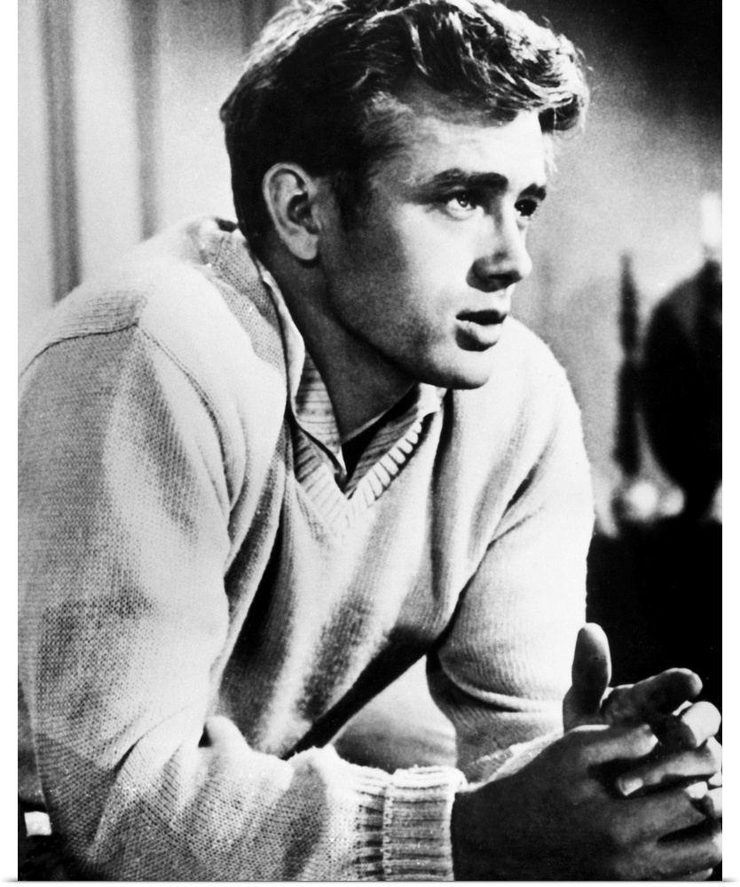 American actor. In a still from the 1955 motion picture 'East of Eden.'