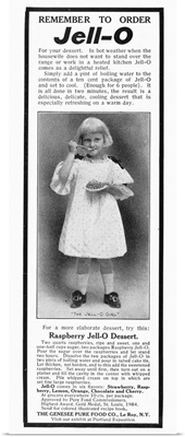 Jell-O Advertisement, 1905