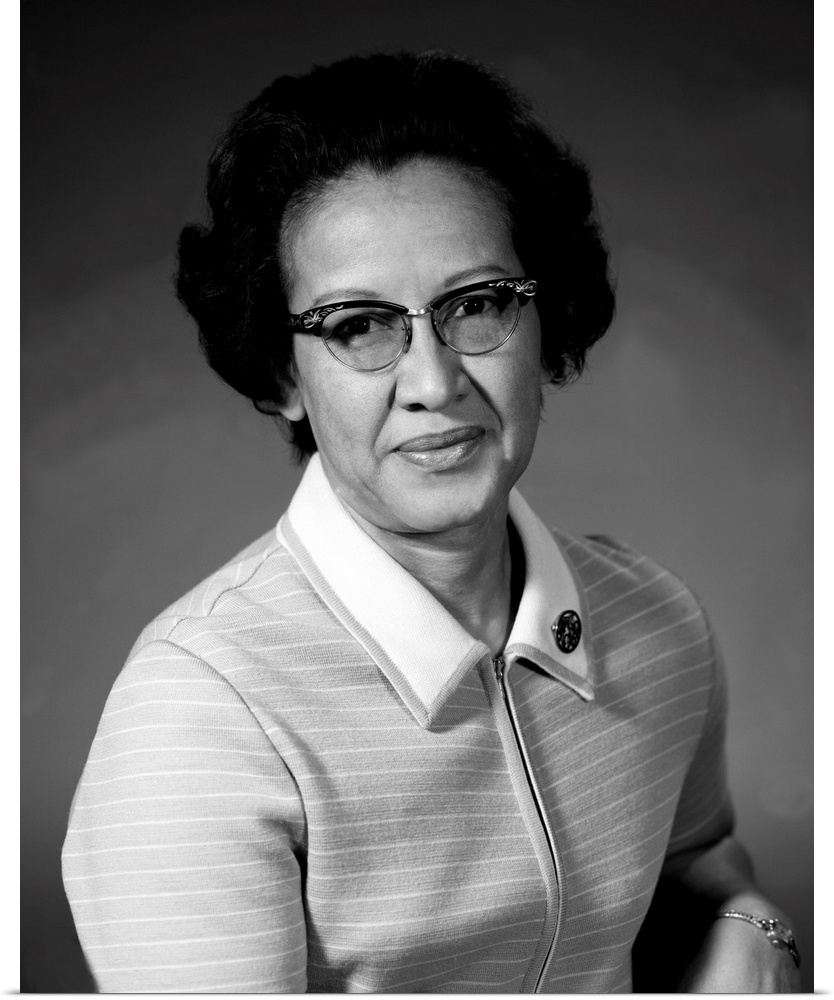 KATHERINE JOHNSON (1918-2020). African American educator, mathematician, NASA physicist and contributor to space travel. A...