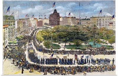 Labor Day Parade, 1882