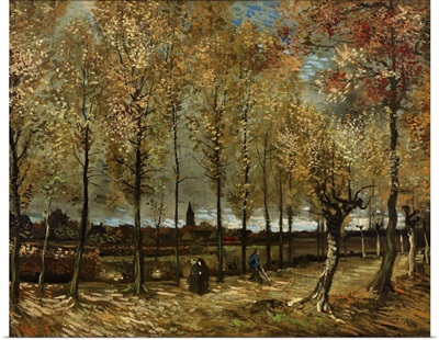 Lane With Poplars Near Nenen, 1885