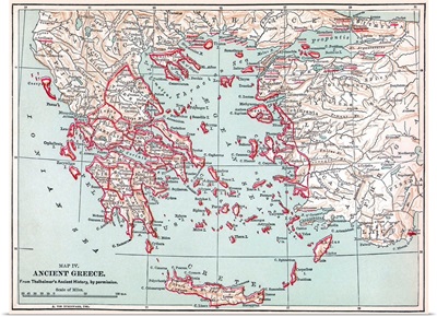 Map, Ancient Greece