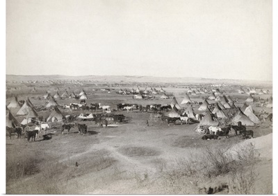 Native American Camp, 1891