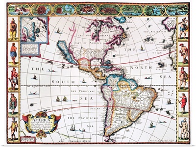 New World Map, 1616