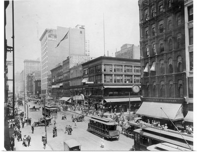 NYC Street Scene, 1910