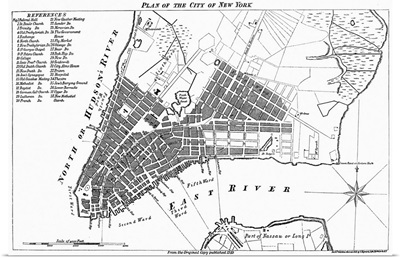Plan Of New York, 1789