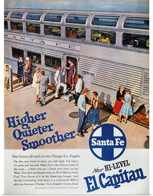 Railroad Ad, 1957
