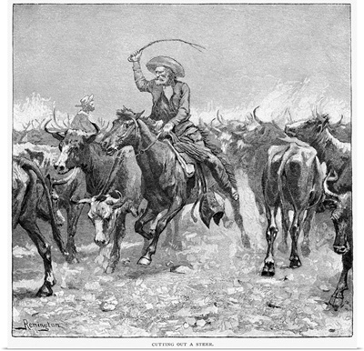 Remington, Cowboys, 1888