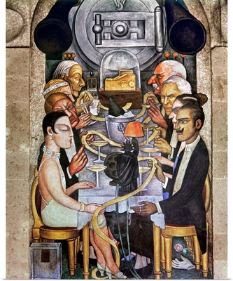 Rivera: Banquet, 1928