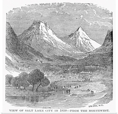 Salt Lake City, 1850