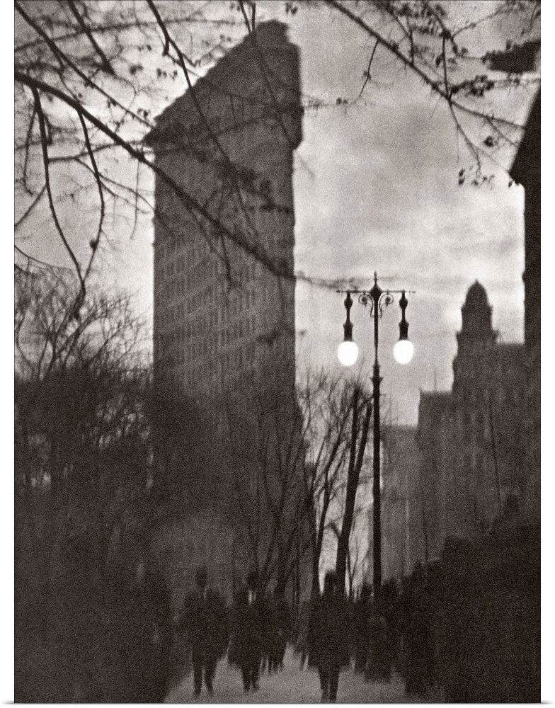 The Flatiron Building, photographed in 1912 by Alvin Langdon Coburn.