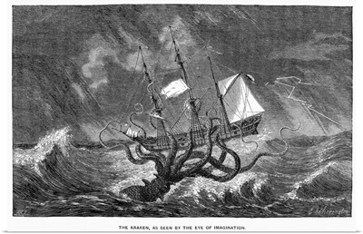 The Kraken, As Seen By the Eye Of the Imagination, 1887