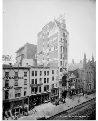 The New Amsterdam Theatre on 42nd Street in New York City, 1905