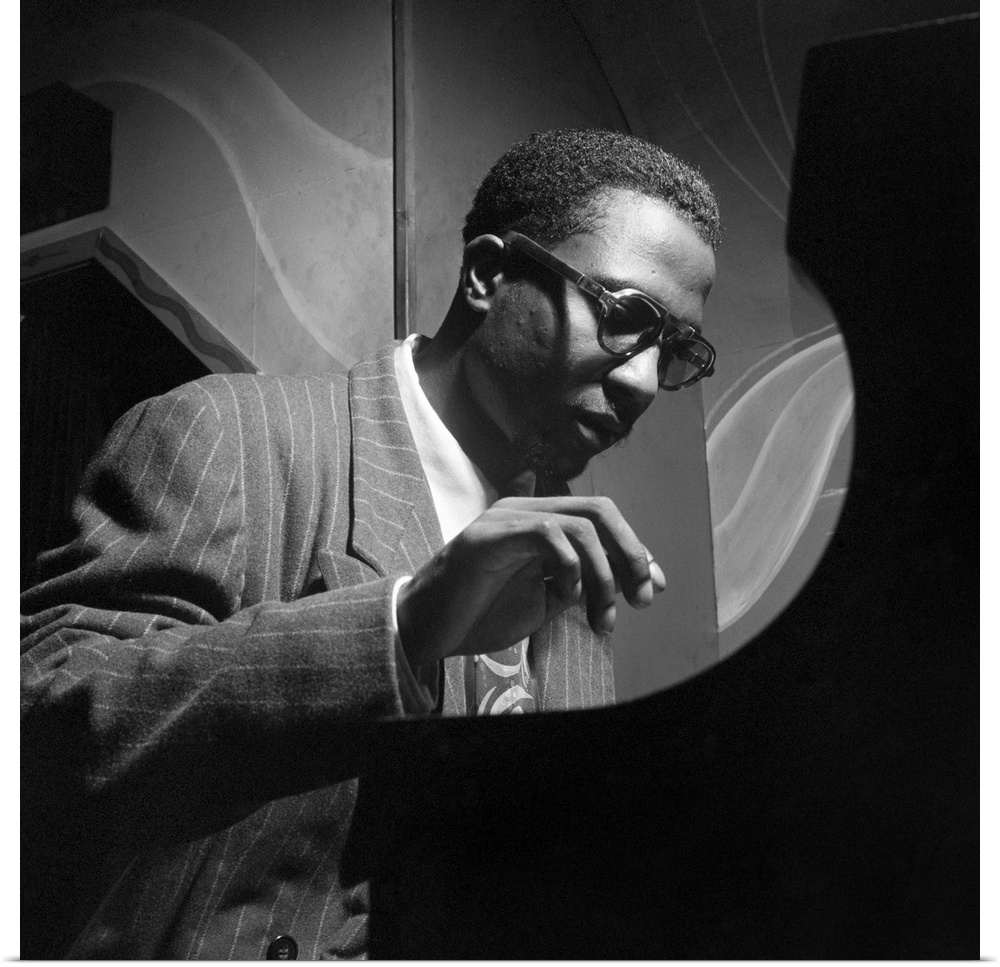(1917-1982). American composer and pianist. At Minton's Playhouse in New York City. Photograph by William P. Gottlieb, c1947.