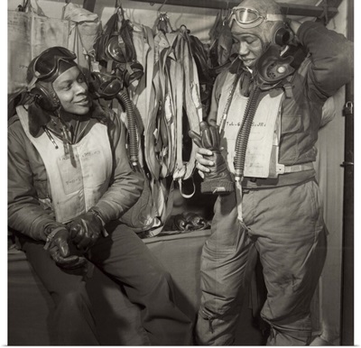 Tuskegee Airmen, 1945