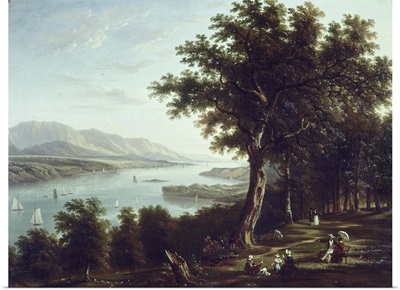 View From Hyde Park, On the Hudson River, c1836