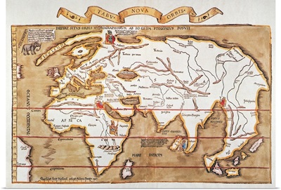 Waldseemuller, World Map