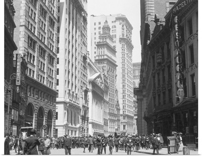 Wall Street Area, 1906
