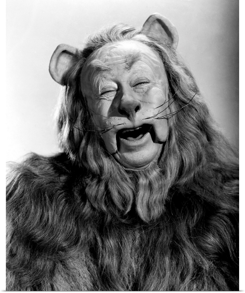 Bert Lahr as the Cowardly Lion in the 1939 MGM production of 'The Wizard of Oz.'