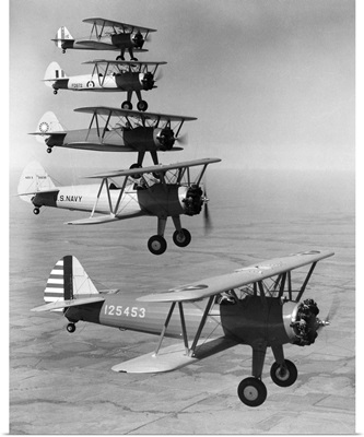 World War II: Boeing Trainer Planes, bound for five different services