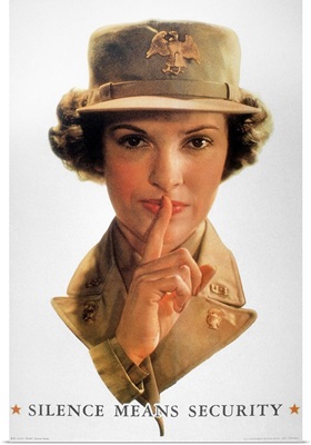 World War II: Careless Talk Poster