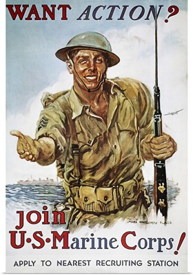 World War II Recruiting Poster