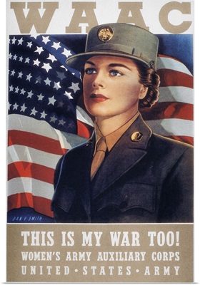 World War II: Waac Poster, 1942