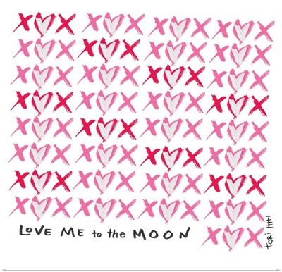 XOXO Love me to the Moon