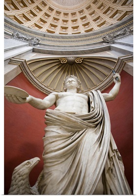 Emperor Claudius (41-54 AD) as Iuppiter, Vatican Museums