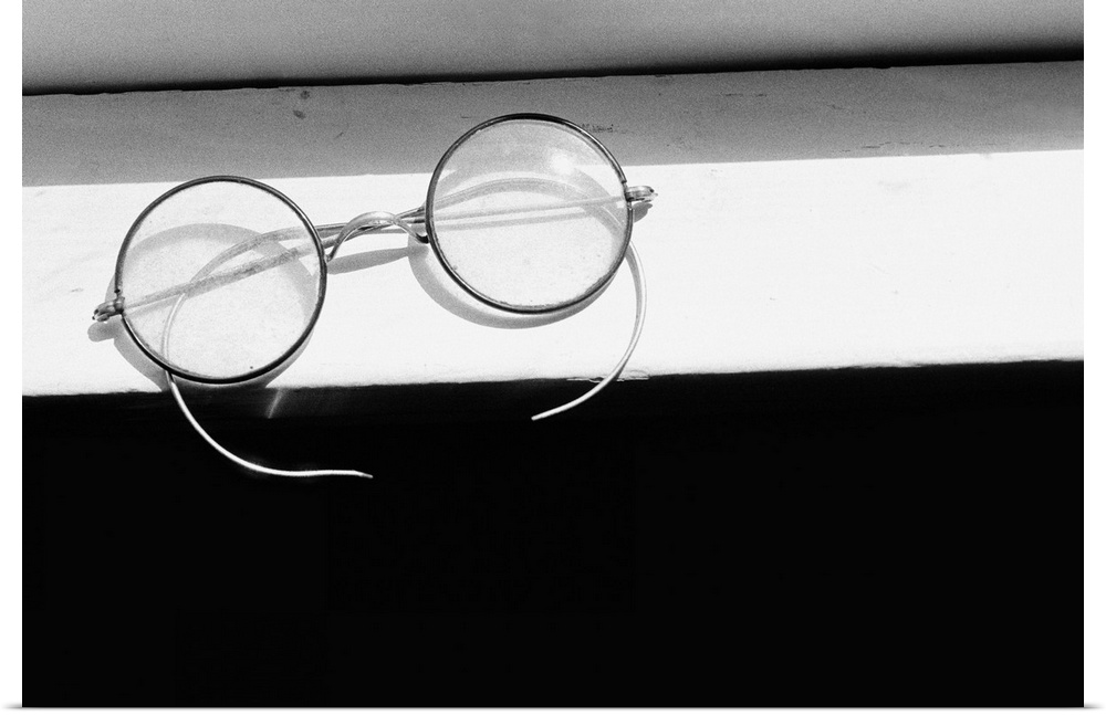 Old fashioned spectacles