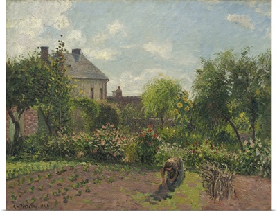 The Artist's Garden At Eragny