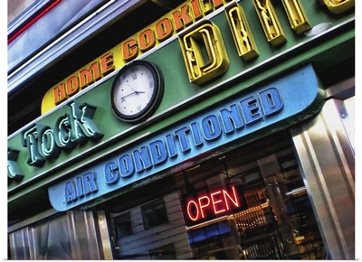 Tick Tock Diner, Manhattan, New York City
